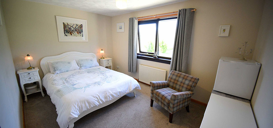 Gairloch View Bed and Breakfast contains a King Size Double bed with all bedding and linen provided