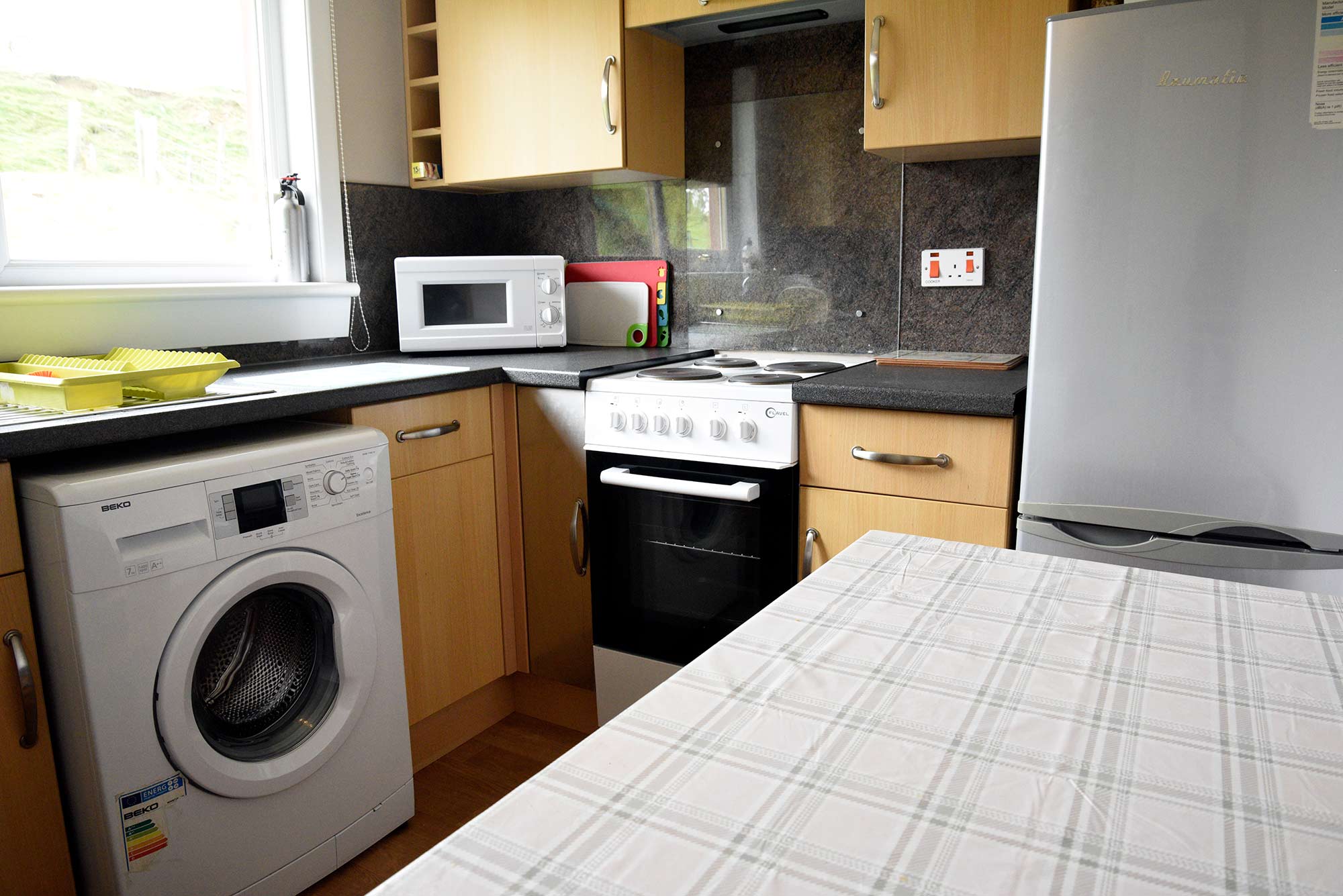 Kitchen at our Isle of Skye Property