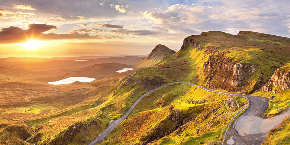 Explore the Quiraing located near our self catering and bed and breakfast accommodation in Staffin