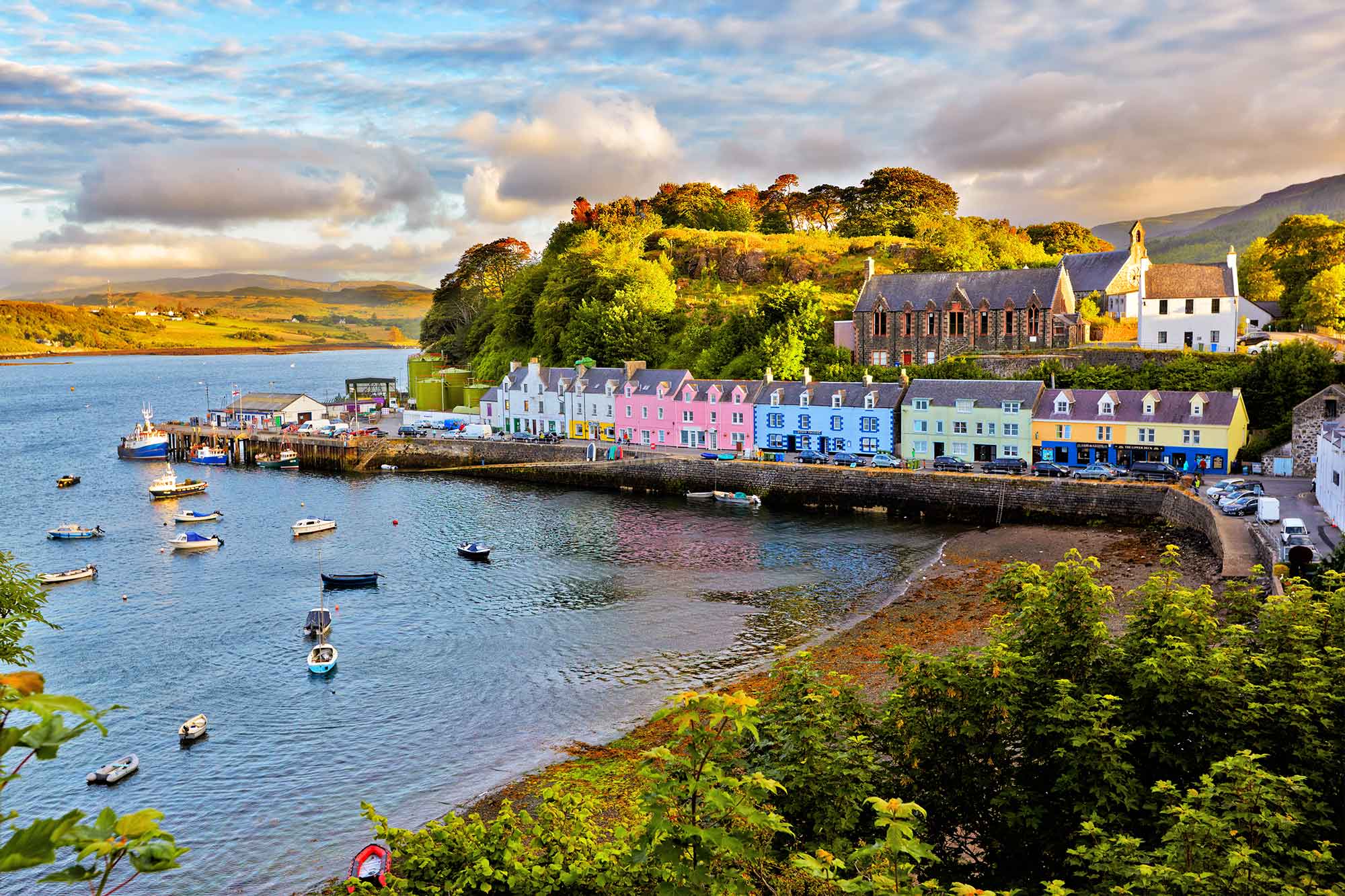 Portree on the Isle of Skye